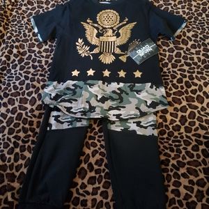 3/$35 Quad Seven Boys 2 Piece Jogger Set